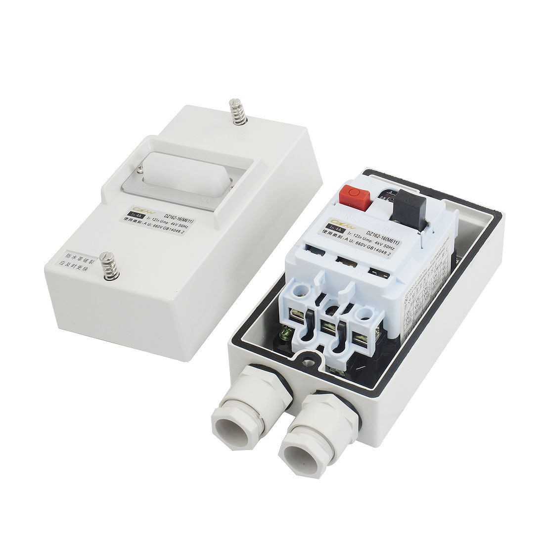 DZ162-16 AC 660V 4A Waterproof Protection Switch Breaker