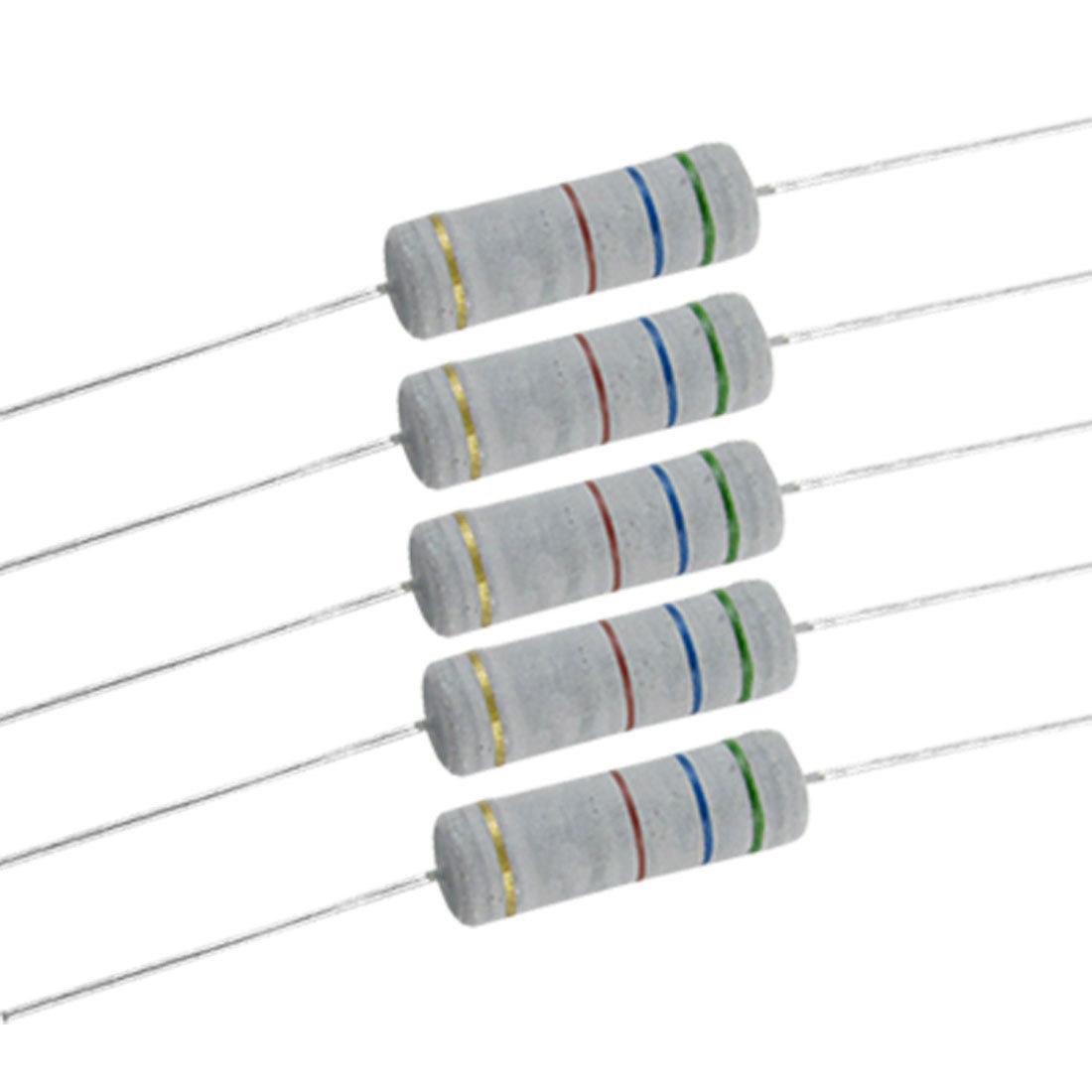 10 x 5W 700V 560 ohm 560R Metal Oxide Film Resistors