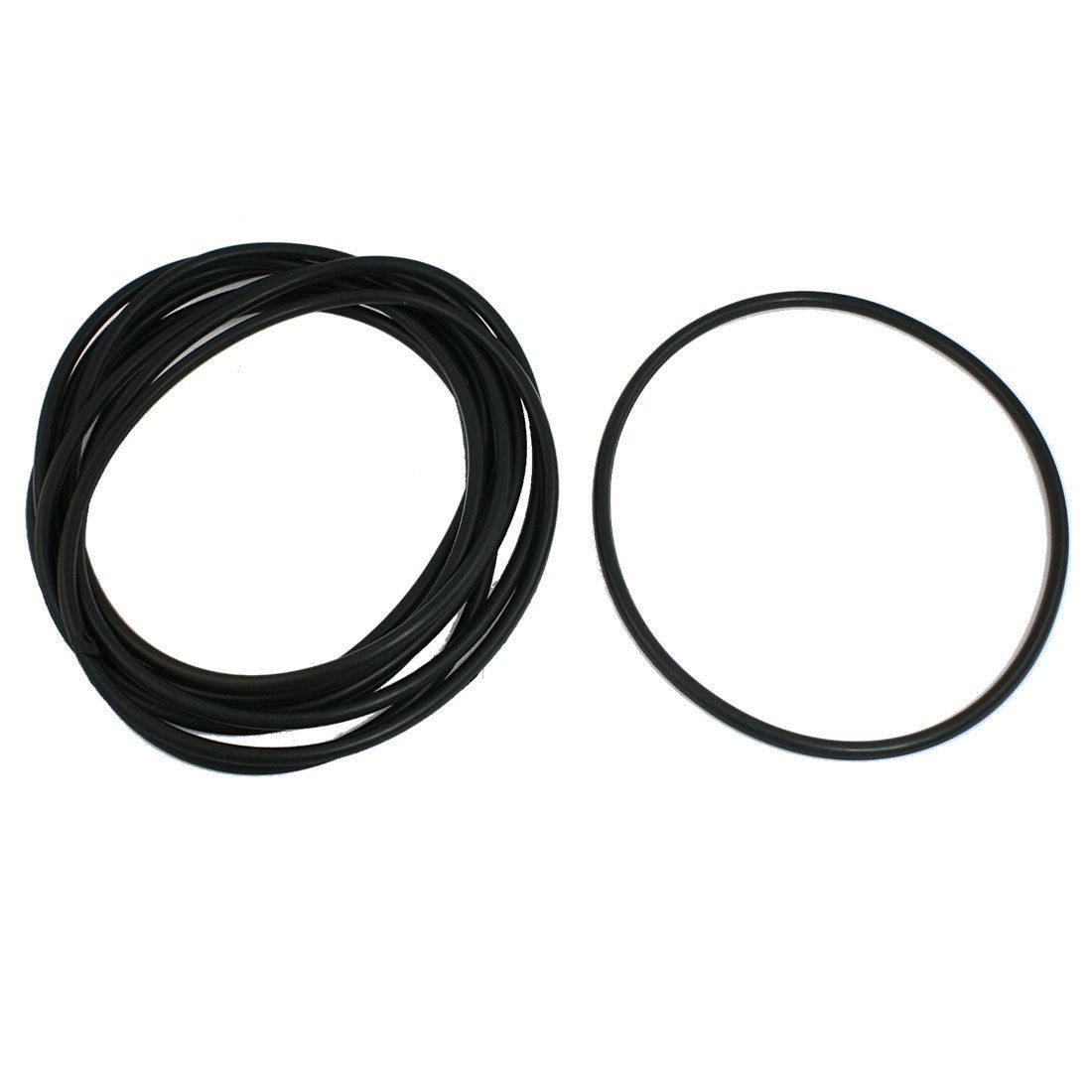 10 Pcs 165mm x 5.7mm Nitrile Rubber NBR Sealing O Rings Gaskets Washers