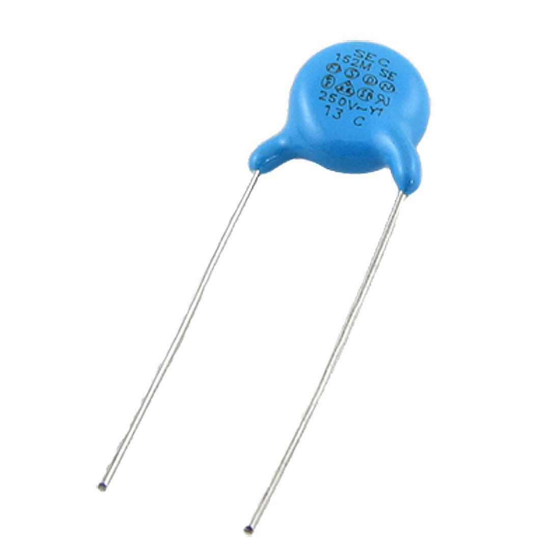 Y1 Y5U Safety Ceramic Disk Capacitors 1500PF 250VAC 100 Pcs