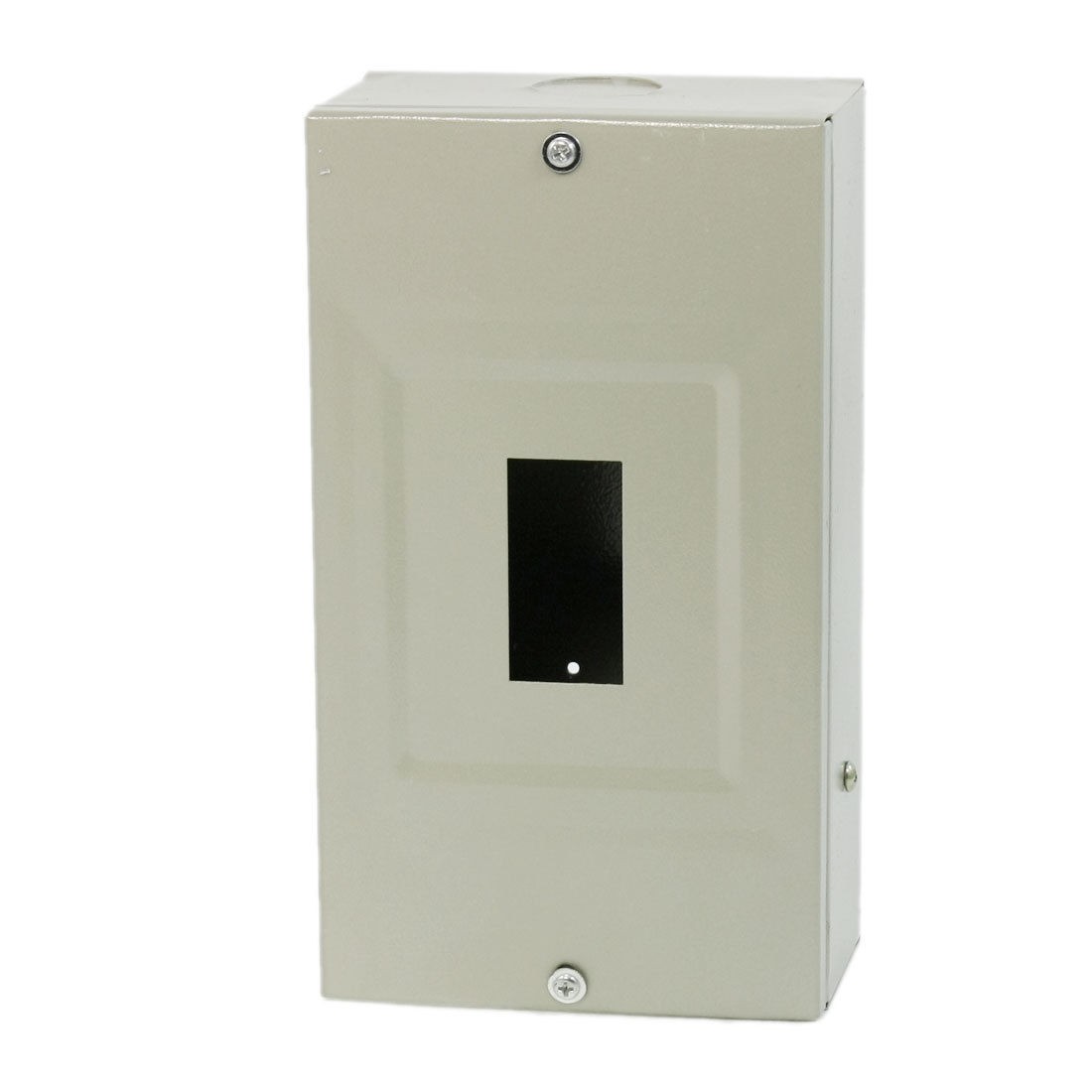 Rectangular Gray Metal Factory Power Distribution Box Guard Cover