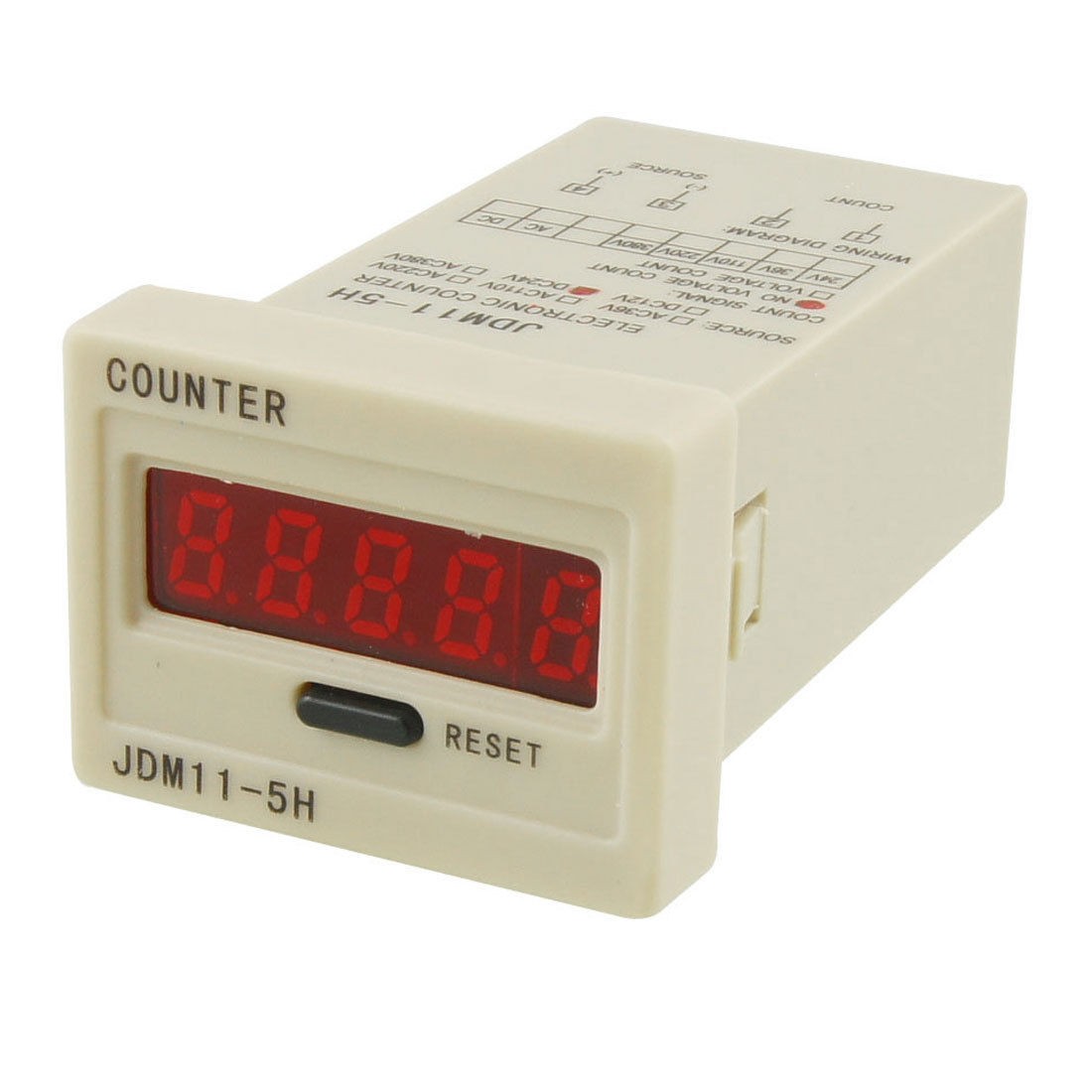 JDM11-5H 5 Digits Display Electronic Digital Counter DC 24V