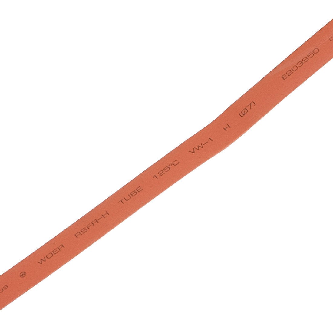 4m 13.1ft 7mm Dia. Heat Shrinkable Tube Shrink Red