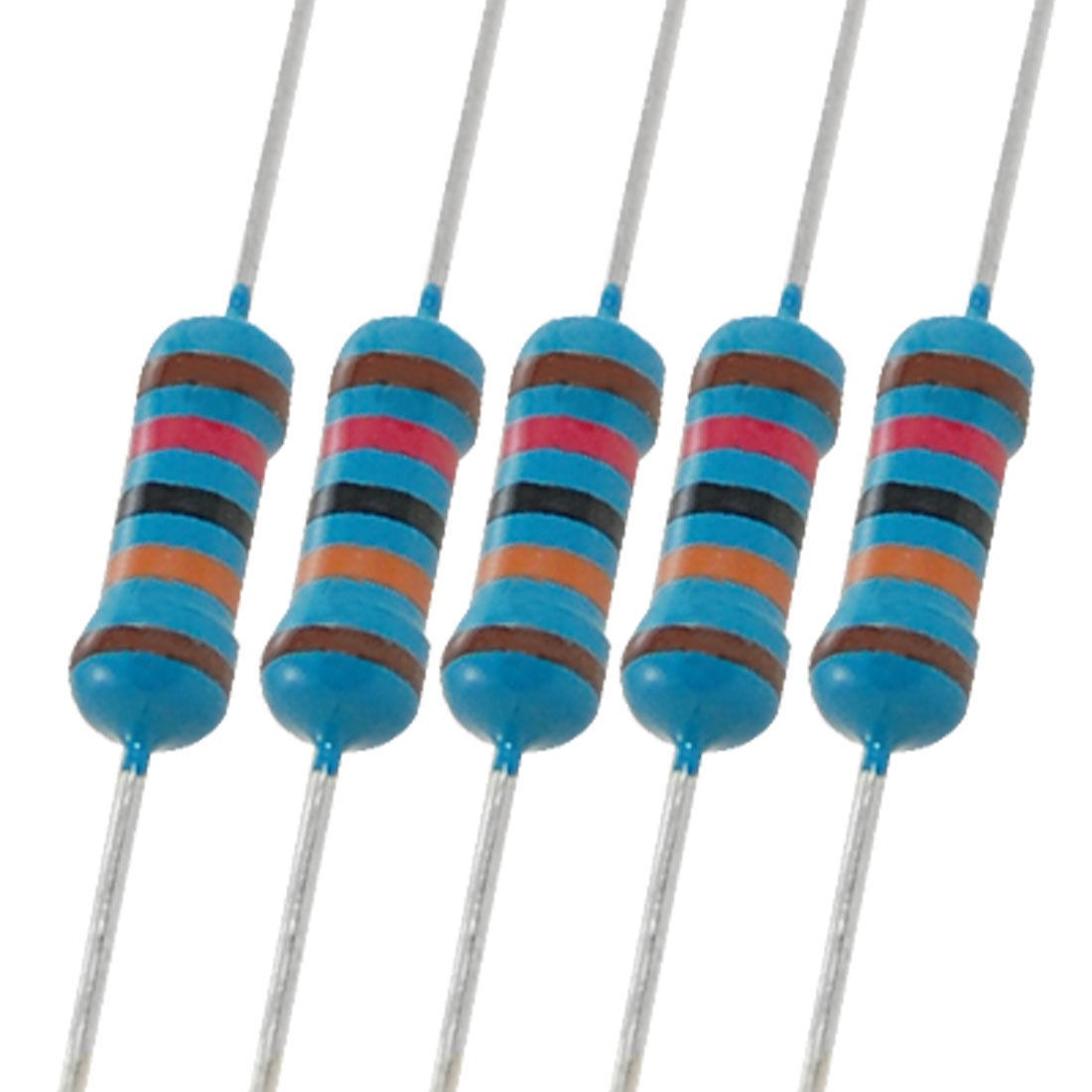 120K Ohm 1% 1/2W Watt Axial Metal Film Resistors 500 Pcs