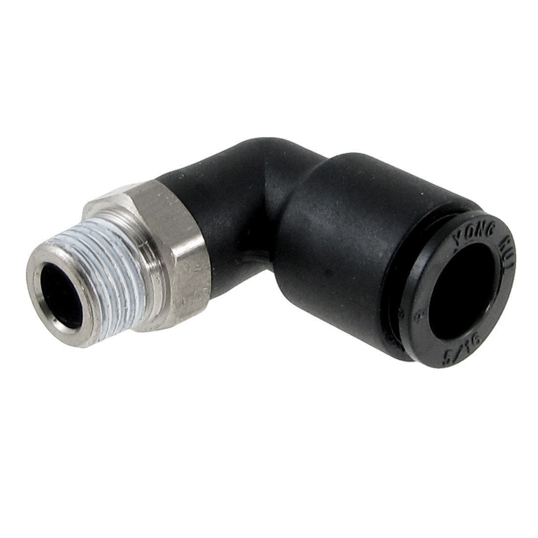 9/25" Male Thread to 5/16" Push In Connector Pneumatic Quick Fitting