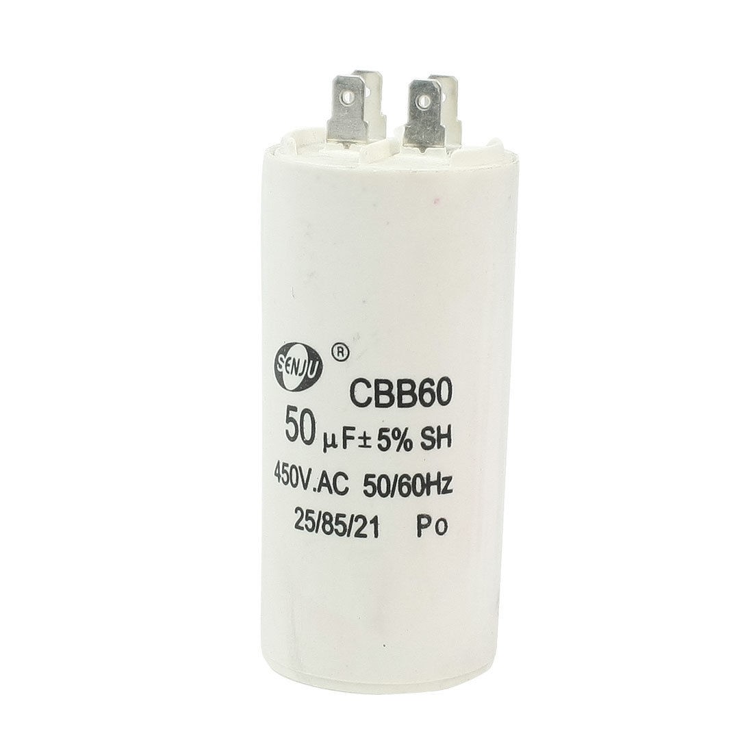 Washing Machine CBB60 Nonpolar Motor Running Capacitor AC 450V 50uF 50/60Hz