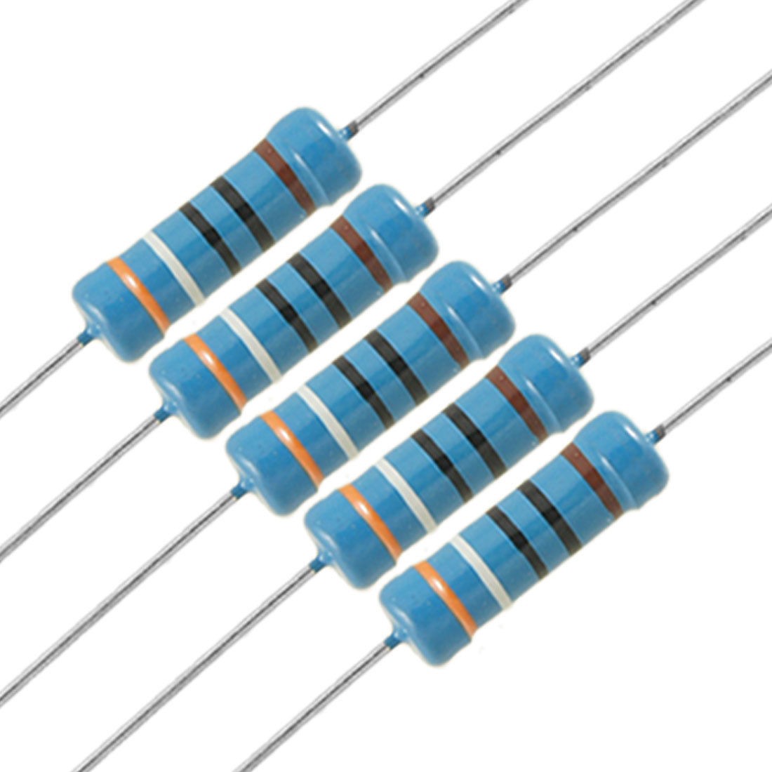 200 Pcs 2W 390 Ohm 1% Axial Lead Metal Film Resistor RJ