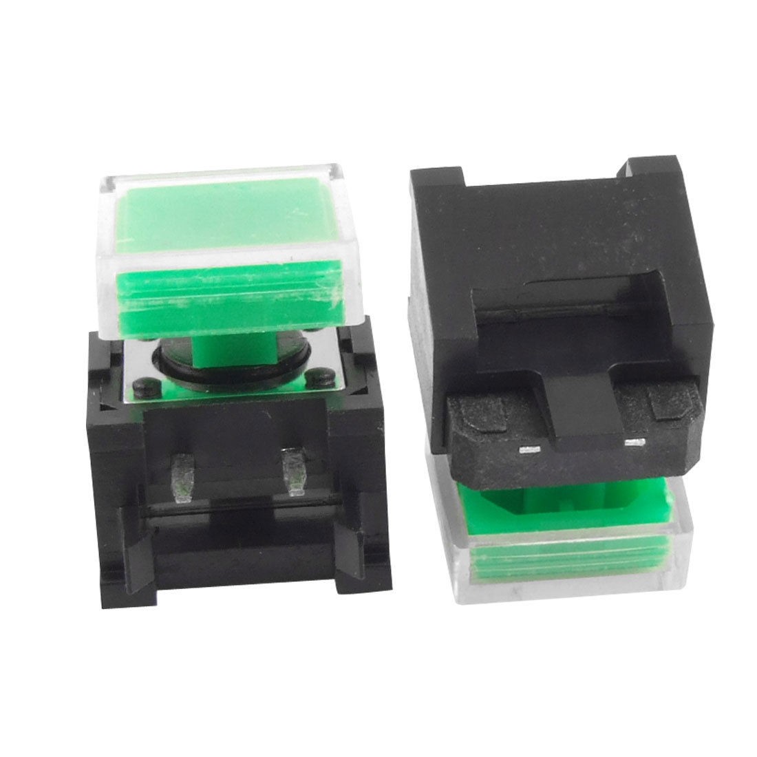 5x Momentary Tactile Tact Push Button Switch Right Angle 12 x 12mm x 10mm w Cap