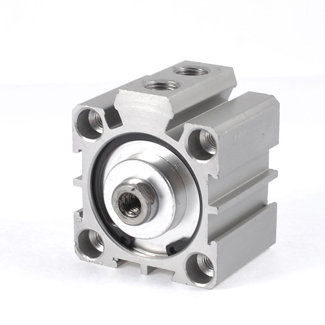 Double Action 32mm Bore 10mm Stroke Push In Slot Thin Air Cylinder