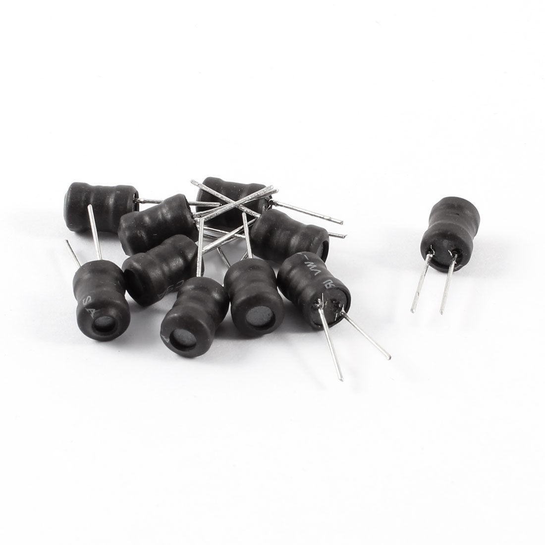 10 Pcs Magnetic Core 20MH Radial Leads 6x8 6mm x 8mm Inductors
