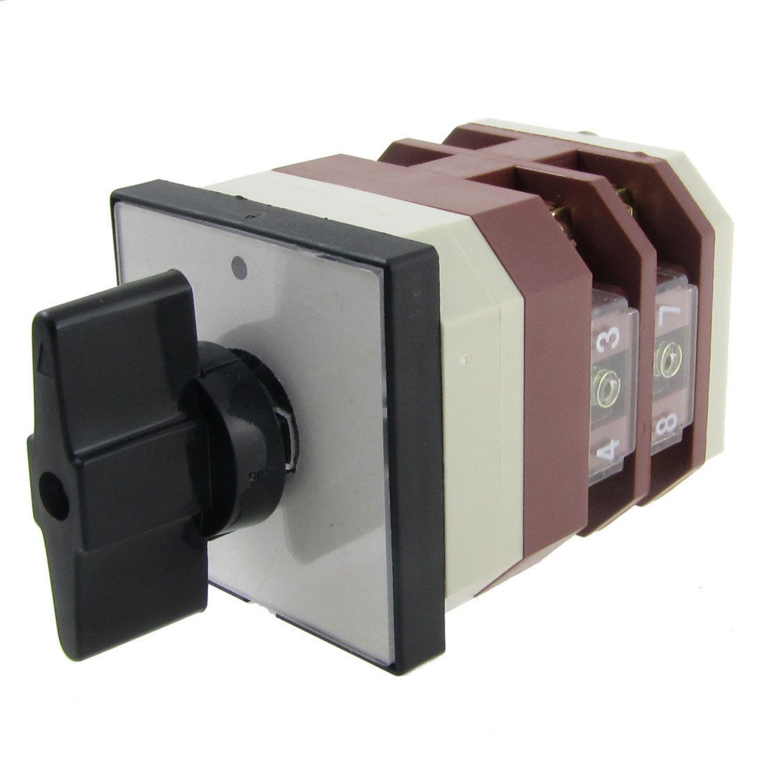 AC 380V 220V on/off 2 Position Rotary Cam Universal Changeover Switch