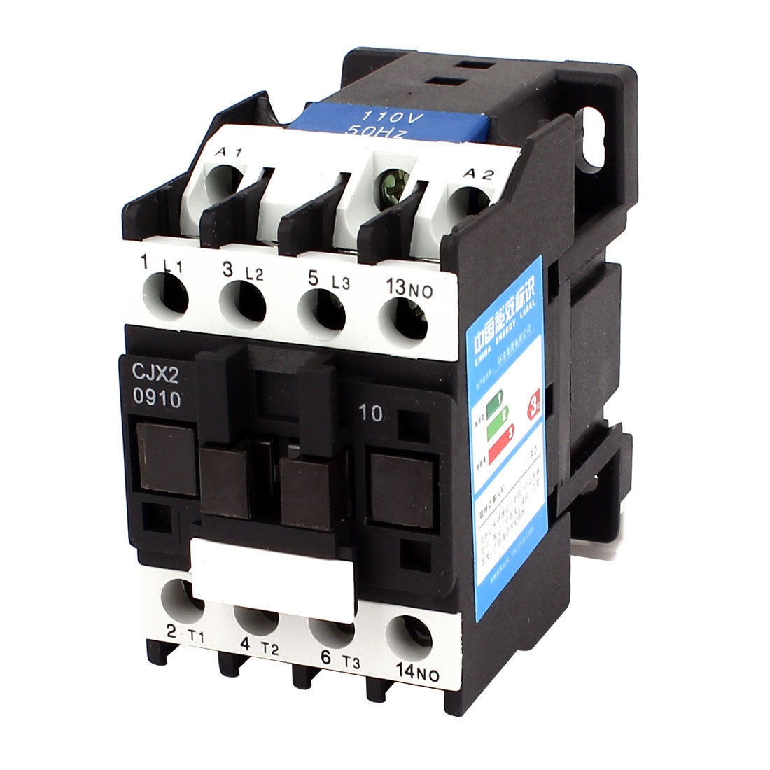 CJX2 0910 110V Coil AC Contactor Motor Starter Relay 3P 1NO 690V 20A