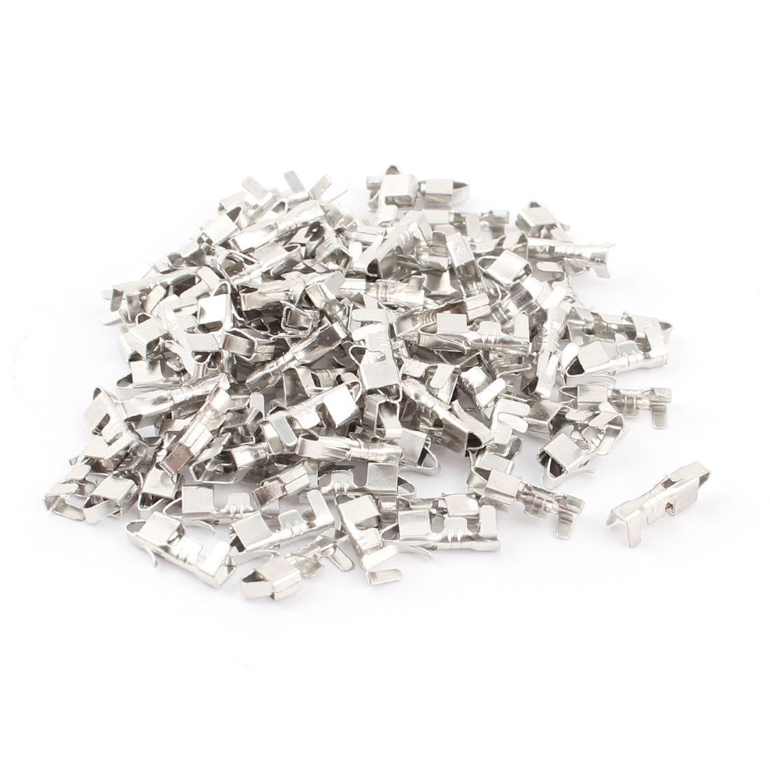 100pcs NH 2 50mm Connector Crimp Contact Pin Copper Tin