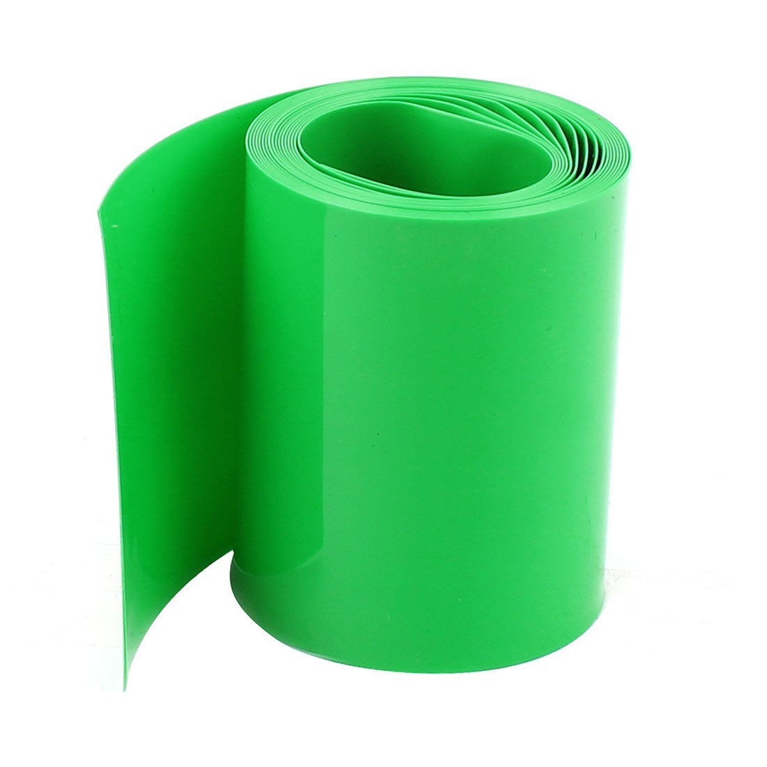 10meters 64mm Width PVC Heat Shrink Wrap Green for AA Battery Pack