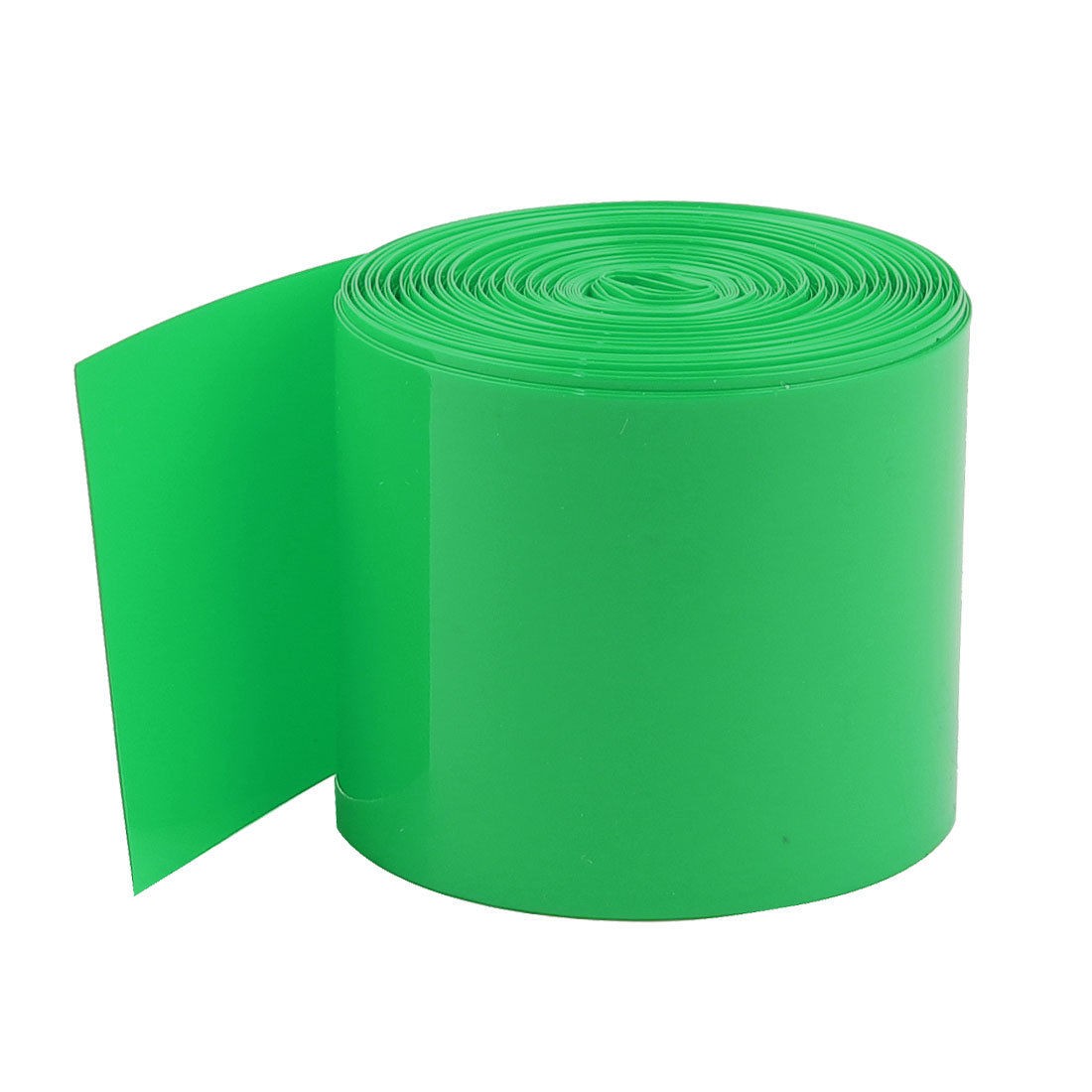 33ft 10M 70mm Green PVC Heat Shrinkable Tubing Wrap Sleeve for 4 x 18650 Battery