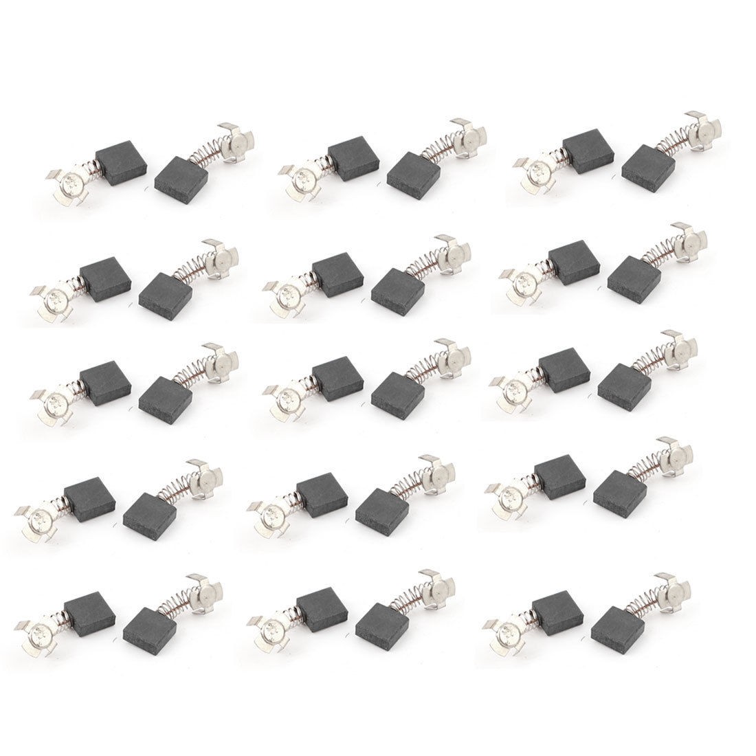 15 Pairs Repair Part Motor Carbon Brushes 17 x 7 x 7mm for Hitachi 999044