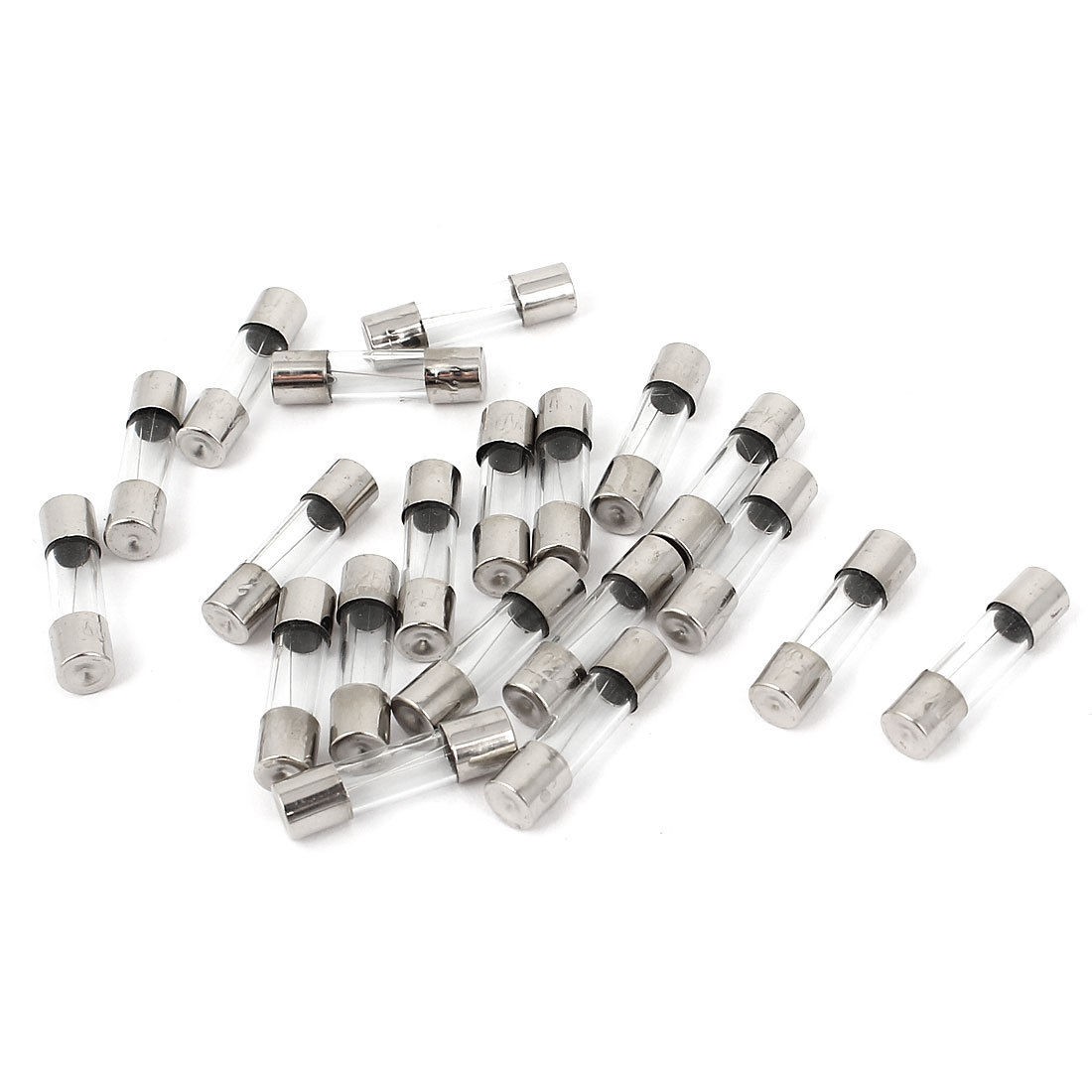 20 Pcs 250V 3A F3AL Quick Fast Acting Glass Tube Fuses 5mm x 20mm