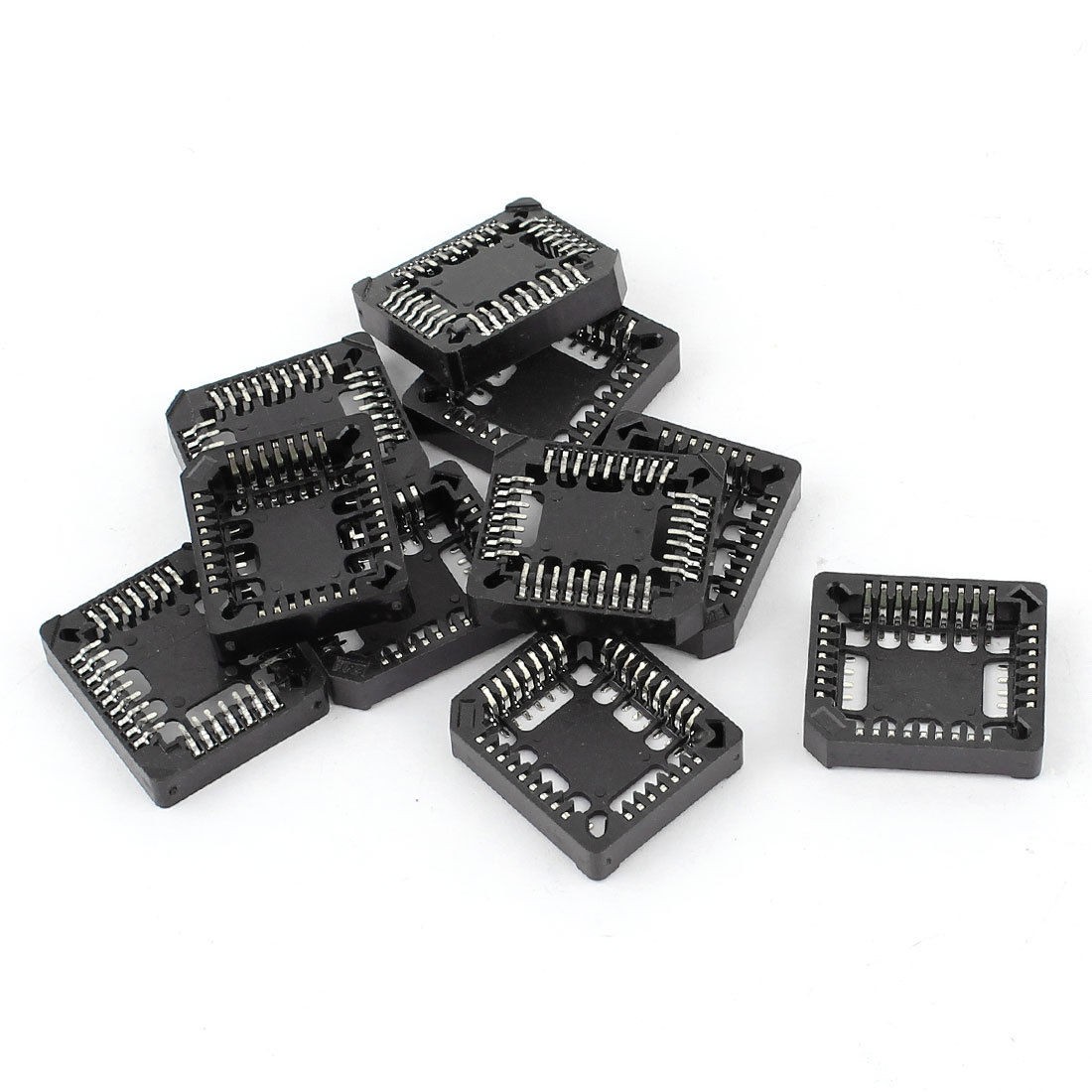 10pcs 1 27mm Pitch PLCC32P 32pin IC Socket SMT Adapter Soldering Converter