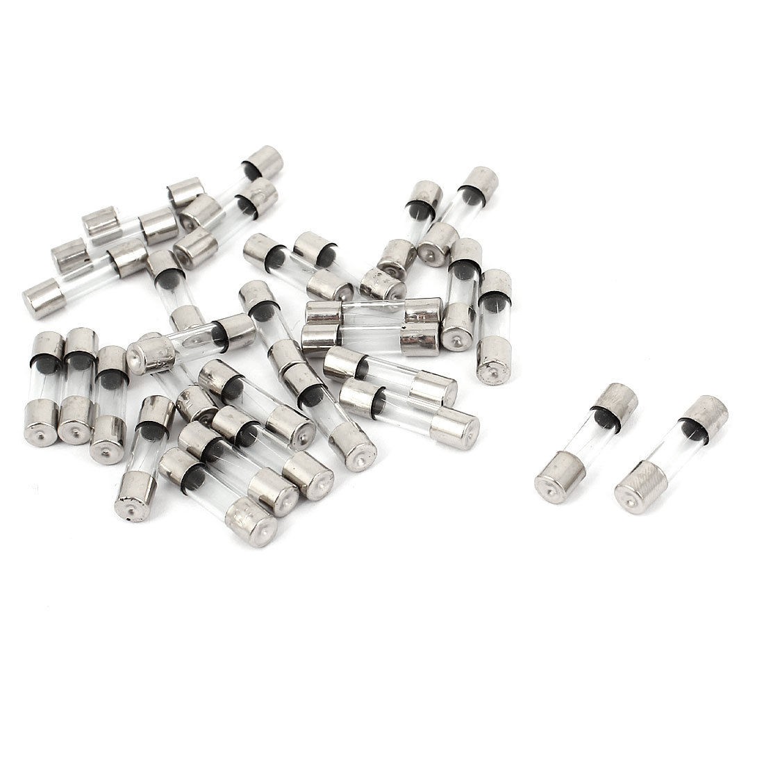 30 Pcs 1A 250V Quick Fast Acting Cartridge Glass Tube Fuses 5mmx20mm F1AL250V