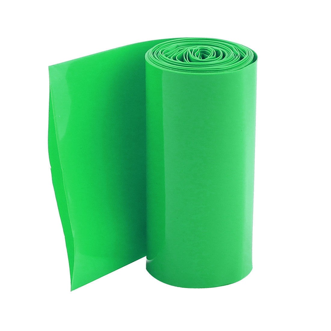2M 70mm Green PVC Heat Shrinking Tubing Wrap Sleeve Cover for 4 x 18650 Battery