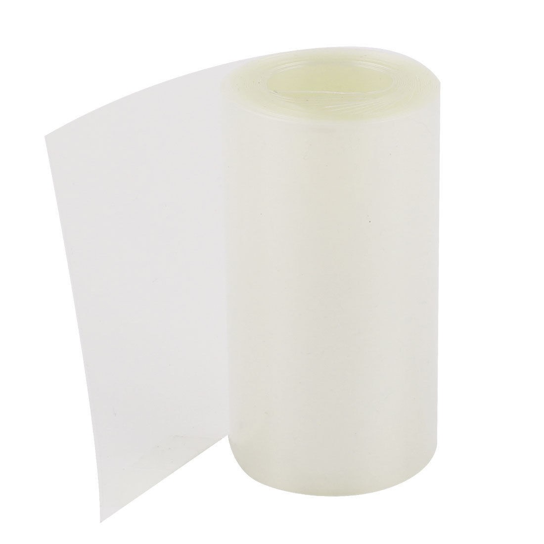 10meters 64mm Width PVC Heat Shrink Wrap Tube Clear for AA Battery Pack