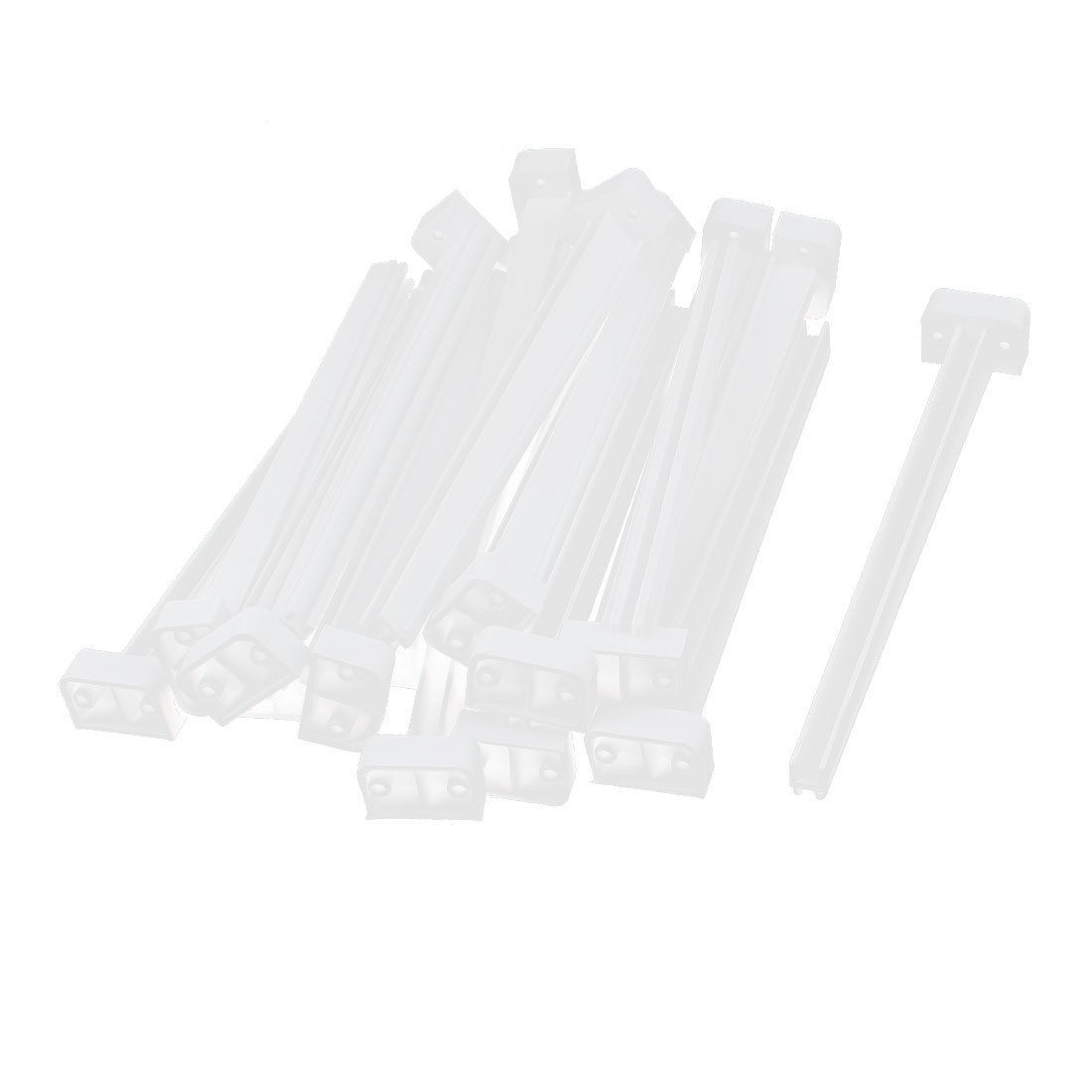 20pcs Vertical Mounting PCB Board Slot 150mm Guide Rail Holder Bar