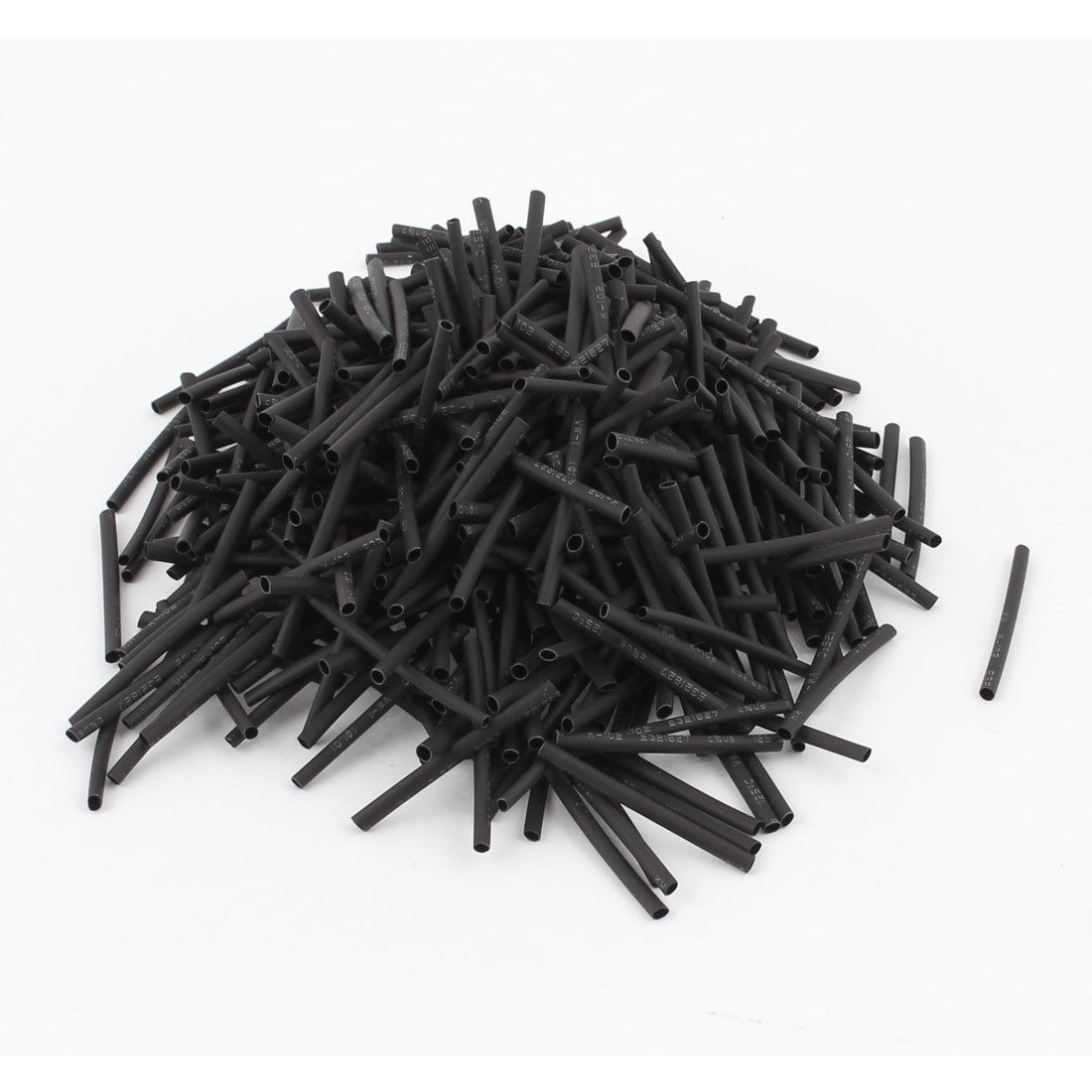 400pcs Polyolefin 2 1 Heat Shrink Tube Sleeving Wrap Wire 1mmx30mm