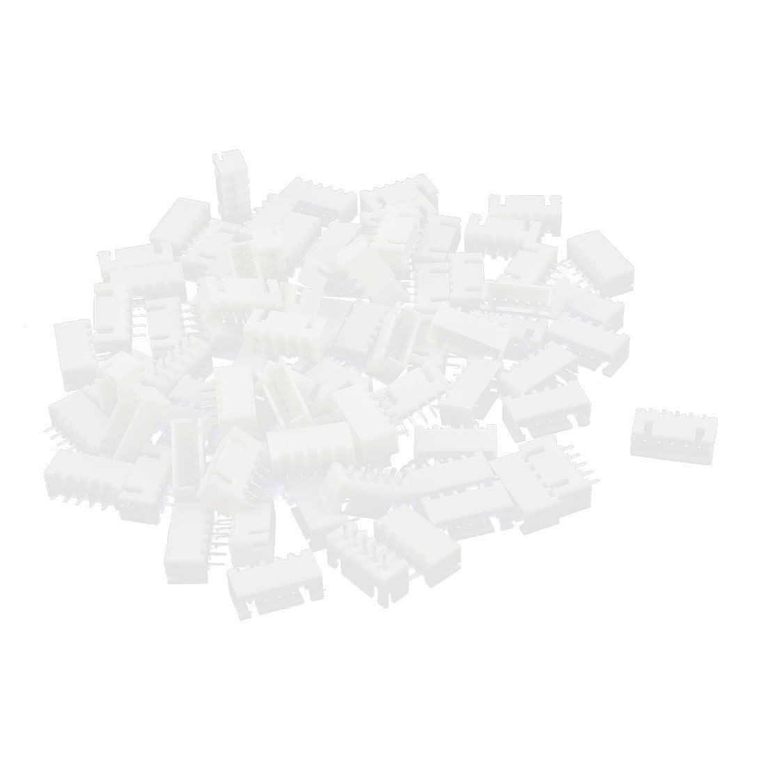 80pcs XH 2 54mm Pitch 5P Male Pin Header Connector for PCB Board