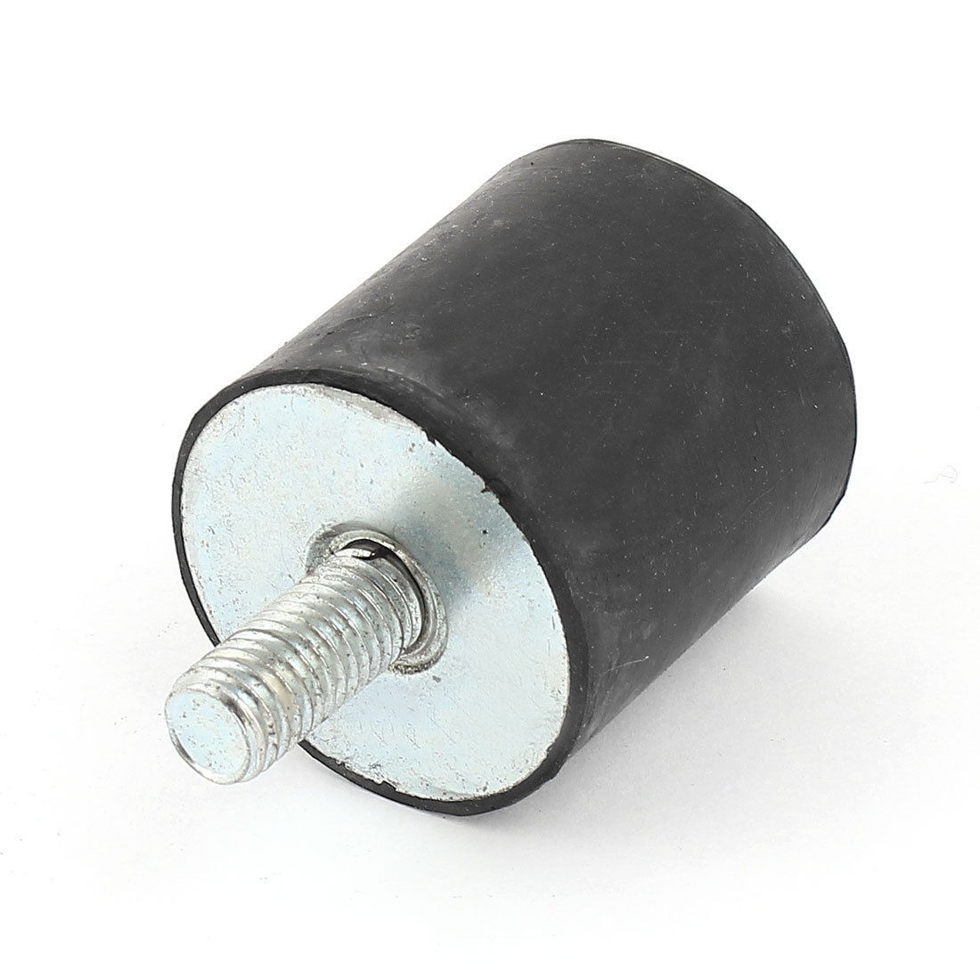 M10 x 22mm Thread Rubber Shock Absorber Vibration Isolator Mount 1 1 2" x 1 1 2"