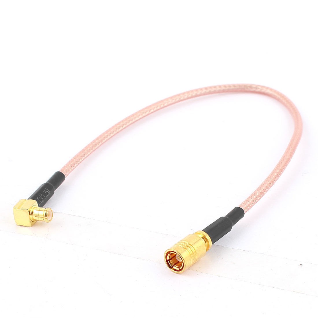 SMB Female to MCX Male Right Angle Adapter Connector RG316 Coaxial Cable 20cm