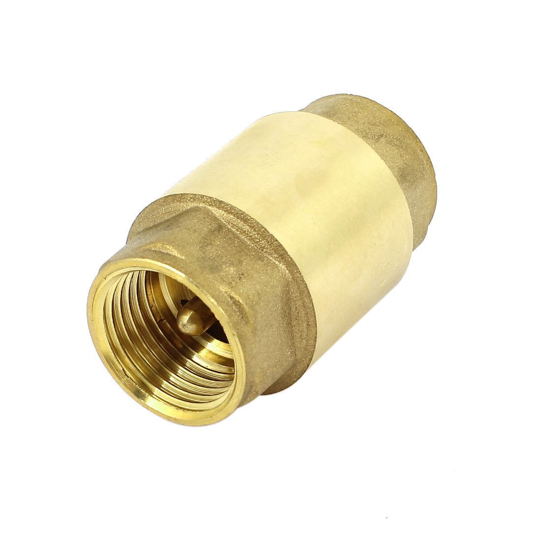 Vertical Type 19mm 1 2 BSP Female Thread Brass Non Return Spring Check Valve