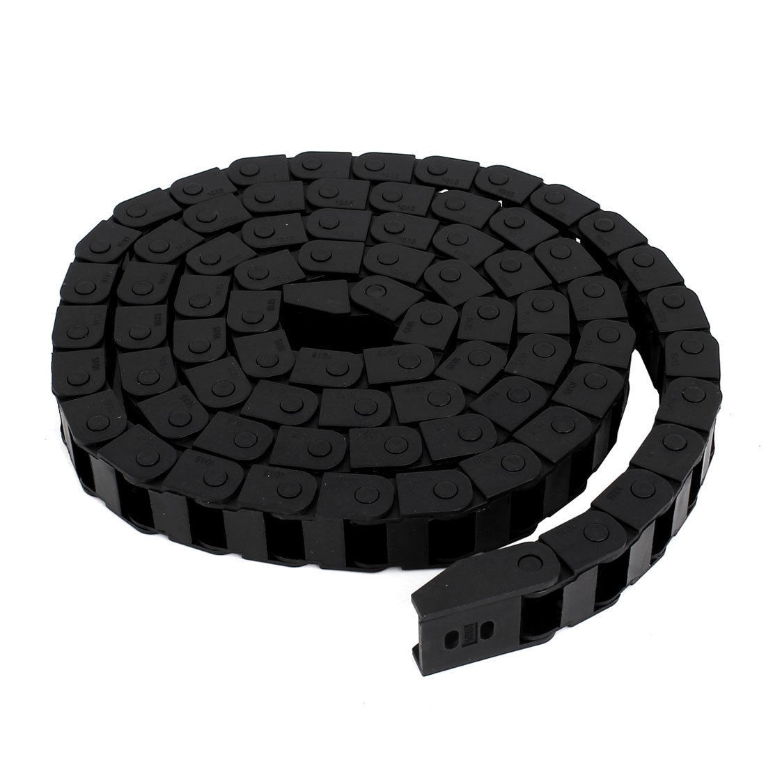 Plastic 10X15mm Tow Line Cable Carrier Drag Chain Wire Flex DIY CNC