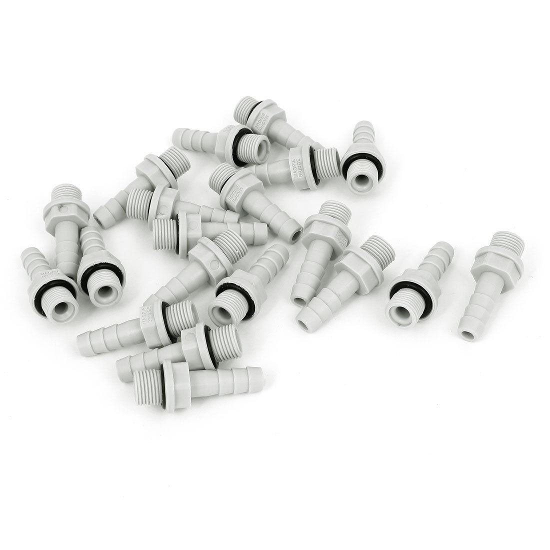 20pcs 6mm Pipe Inner D x 1 8BSP Male Thread Fuel Gas Water Hose Barb Coupler