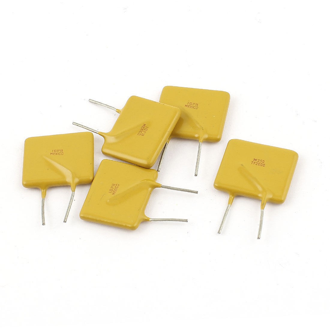 5pcs 250V 2A 2000mA Resettable Fuse Radial Lead PPTC PolySwitch