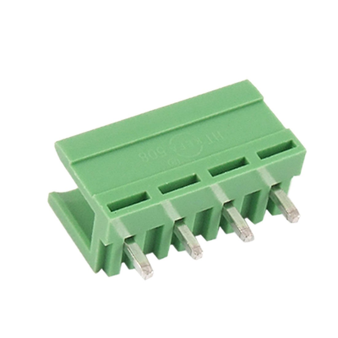 10 Pcs 5mm Pitch 4P 4-Way Terminal Block AC 220V 5A