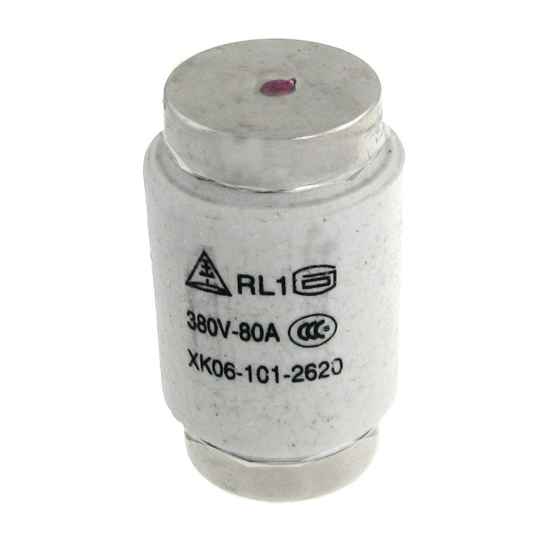 AC 380V 80A Amps 62 x 32.5mm Screw Base Type Fuse Link RL1-100