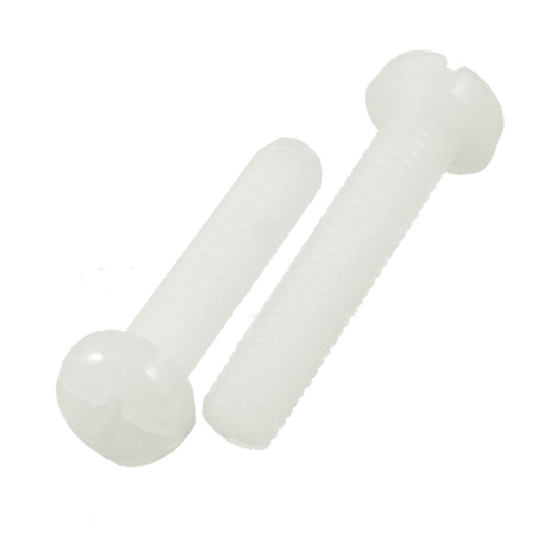 100 Pcs 20mm Thread Length Phillips Head Plastic Screws