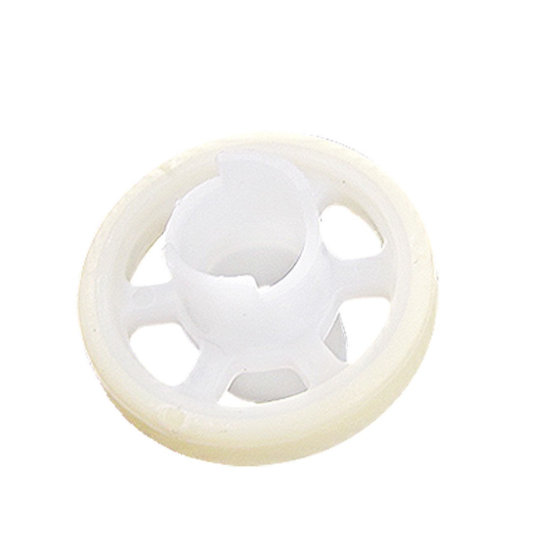 4 Pieces 10mm x 30mm x 20mm PCB Rubber Coating PP Wheels