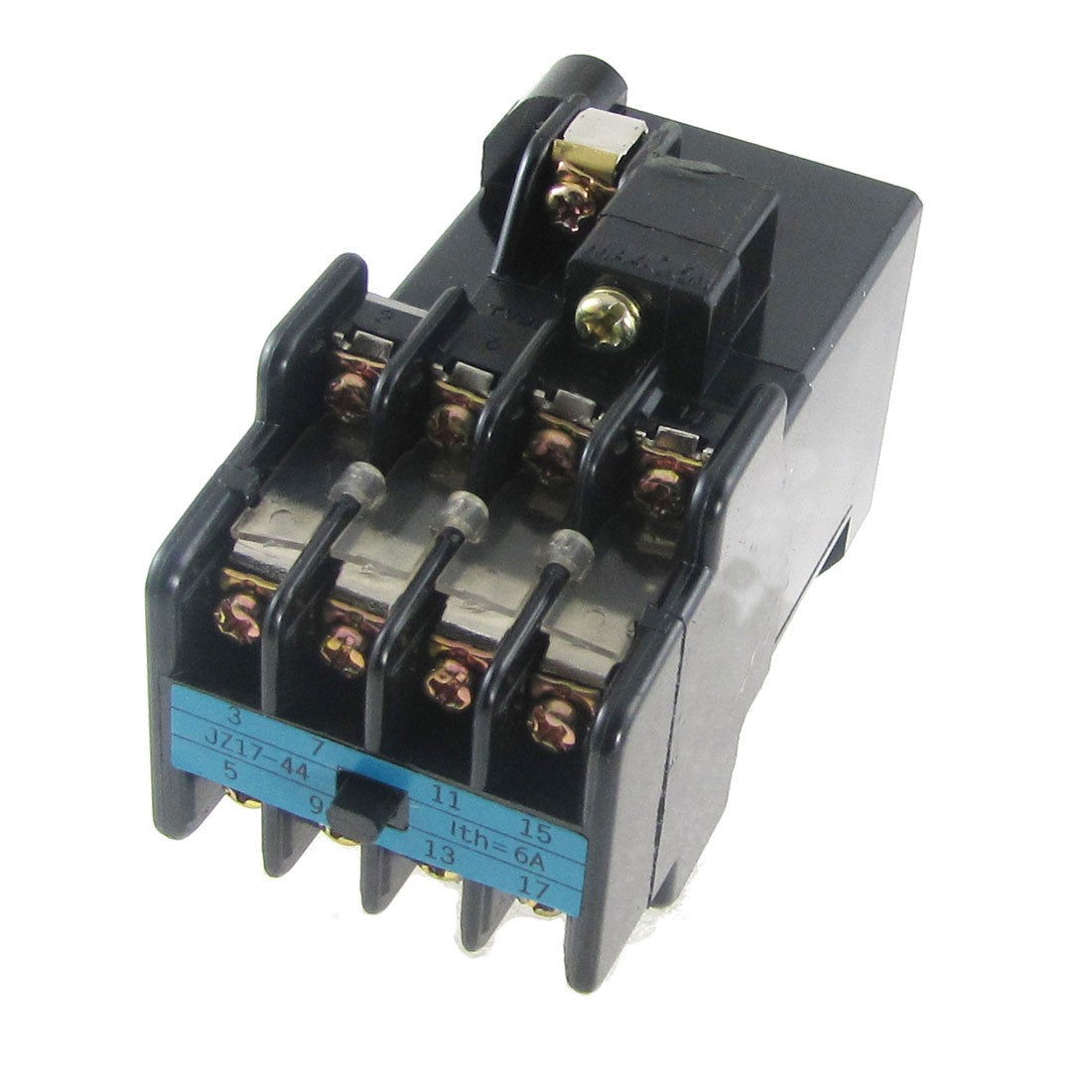 AC 380V Coil 4NO 4NC 4 Poles Contact Type Auxiliary Relay JZ17-44