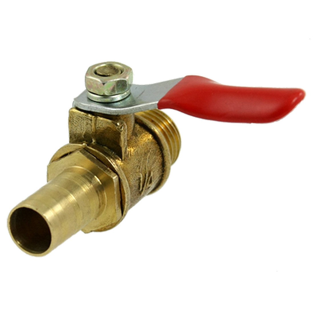 Full Port 33/64" Male Thread Lever Handle Pneumatic Ball Valve