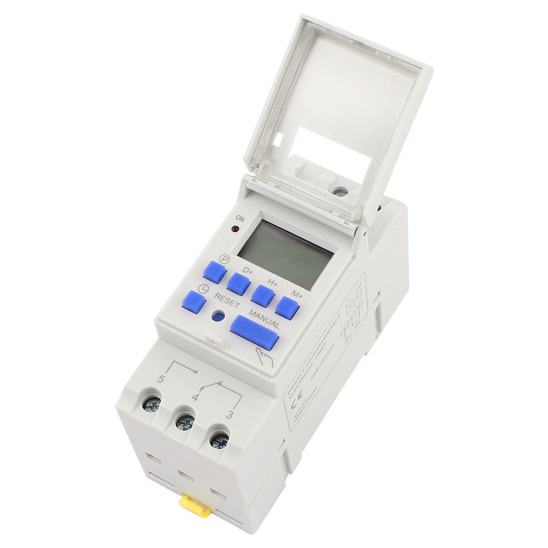 THC15A DC 110V Digital LCD Weekly Programmable Timer Time Relay Switch