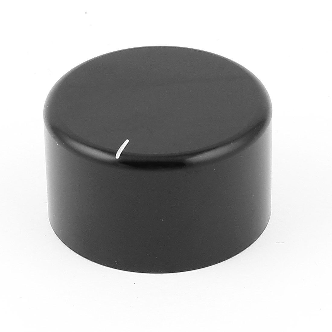 Black CNC Solid Aluminum HiFi Speaker Radio Volume Control Knobs 38x22mm