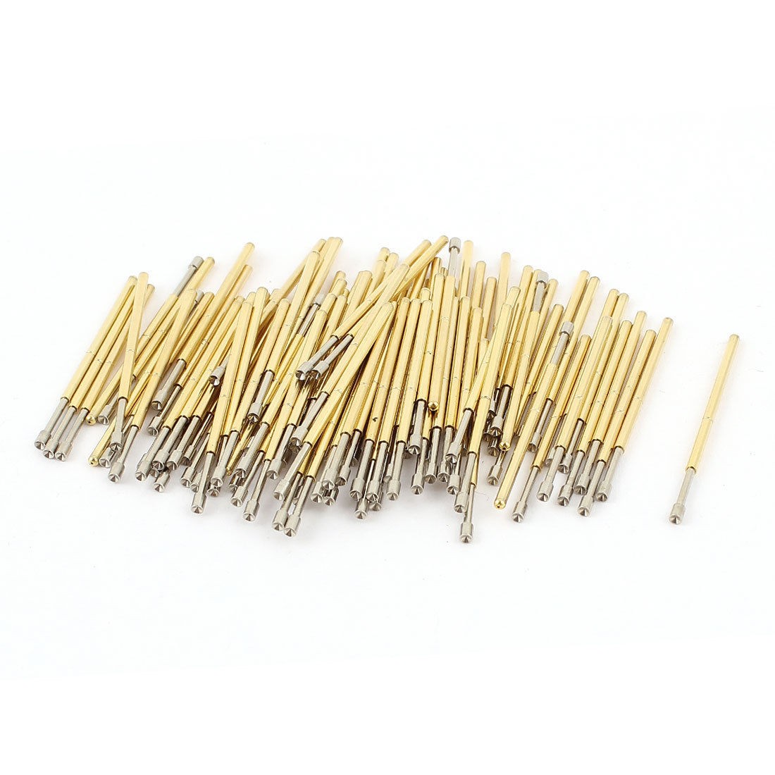 100 Pcs P100 A2 Dia 1 36mm Length 33 35mm 180g Spring Test Probes Pin