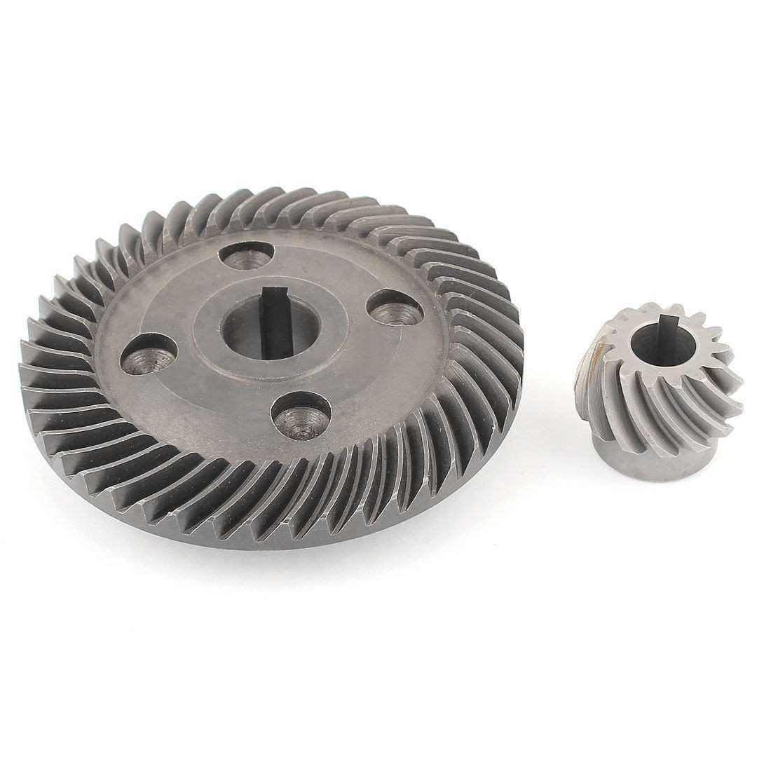 2 in 1 Power Tool Spiral Bevel Gear Wheel Set for Hitachi 180 Angle Grinder