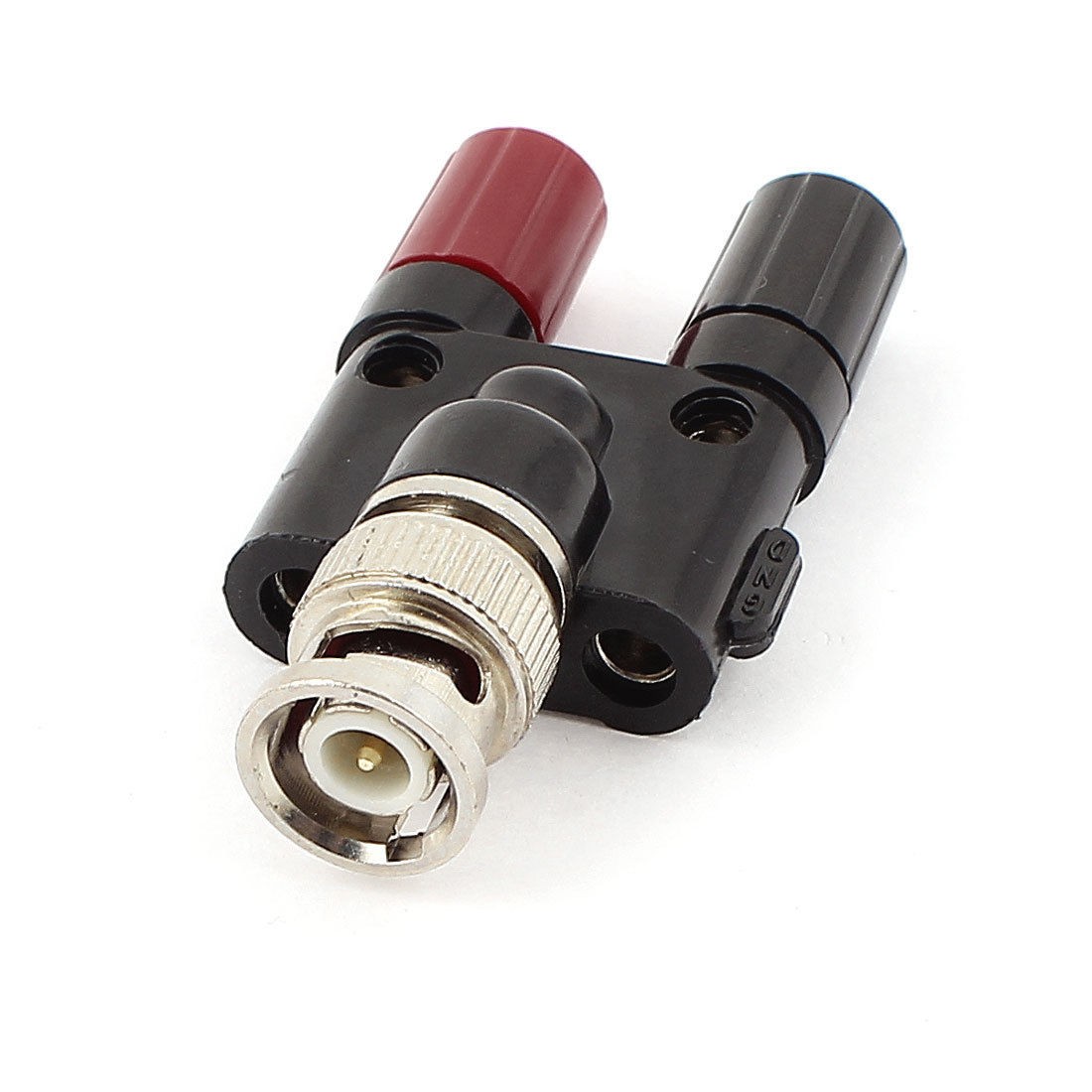 Testing Adapter BNC Male Plug to Dual 4mm Stackable Binding Post Jack