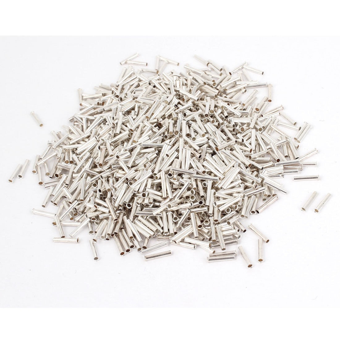 2000 Pcs EN1010 A w G18 10mmx2mm Crimp Terminal Non Insulated Wire Ferrule