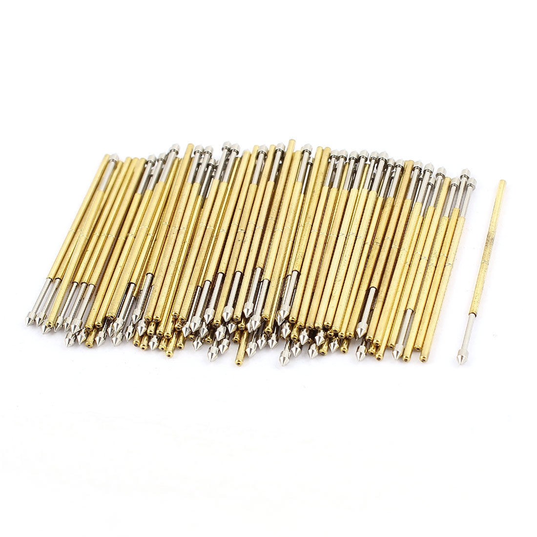 100pcs PL75 E2 Dia 1 02mm Length 33 35mm 120g Spring Test Probe Pin