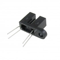 10 Pcs 1/8" Gap 4 Pin Slotted Optical Switch w Bracket