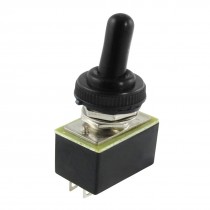 Waterproof Boot Handle 2 Pin 1P1T SPST ON/OFF Toggle Switch