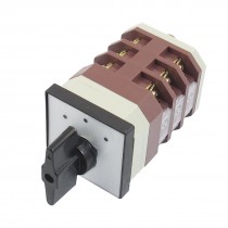 AC 380V 16A 3 Positions 3NO+3NC Latching Rotary Universal Changeover Switch